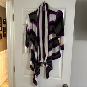 2X Worthington Open Front Sweater